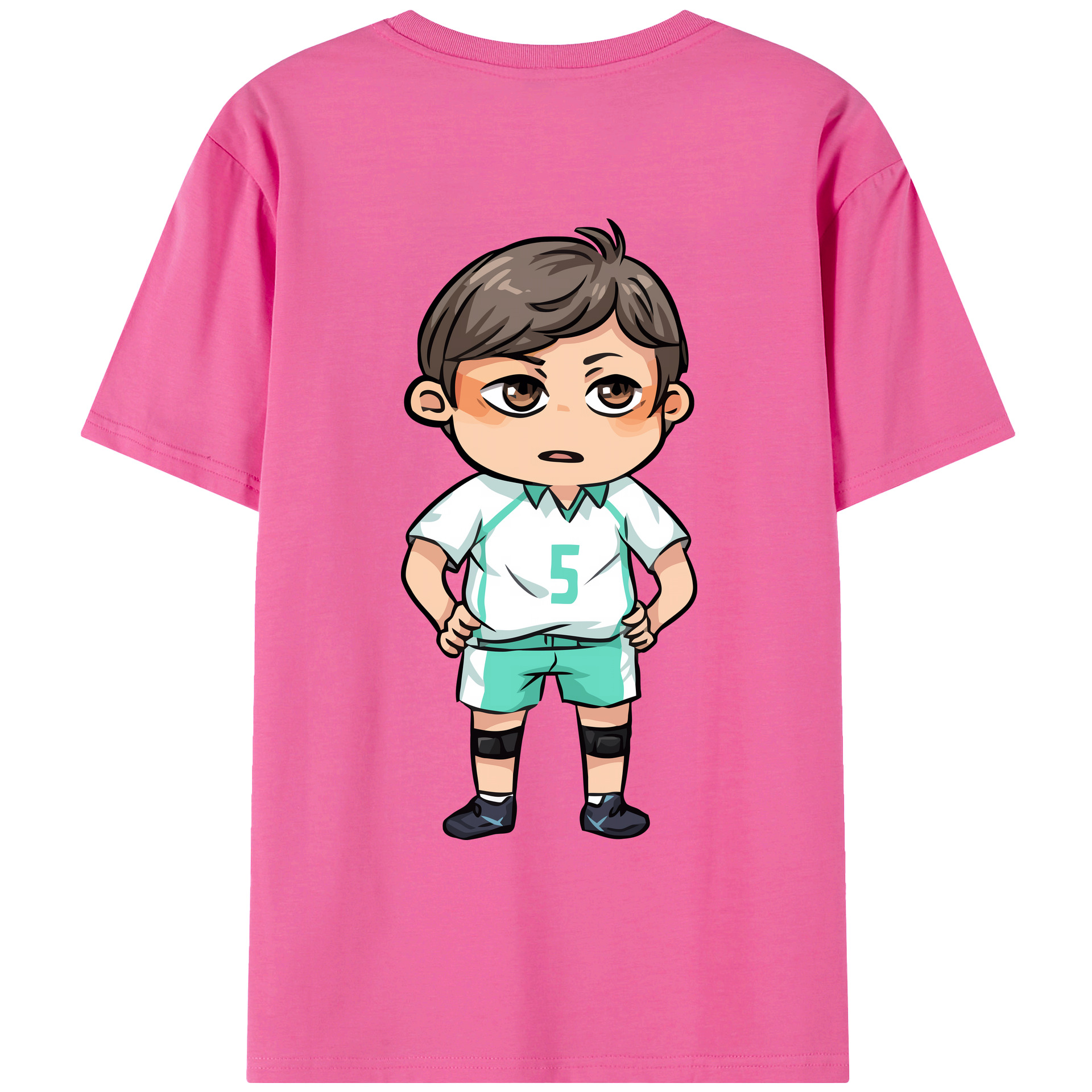（画像用） ハイキュー!! Haikyu!! レディース半袖Tシャツ(バックプリント)